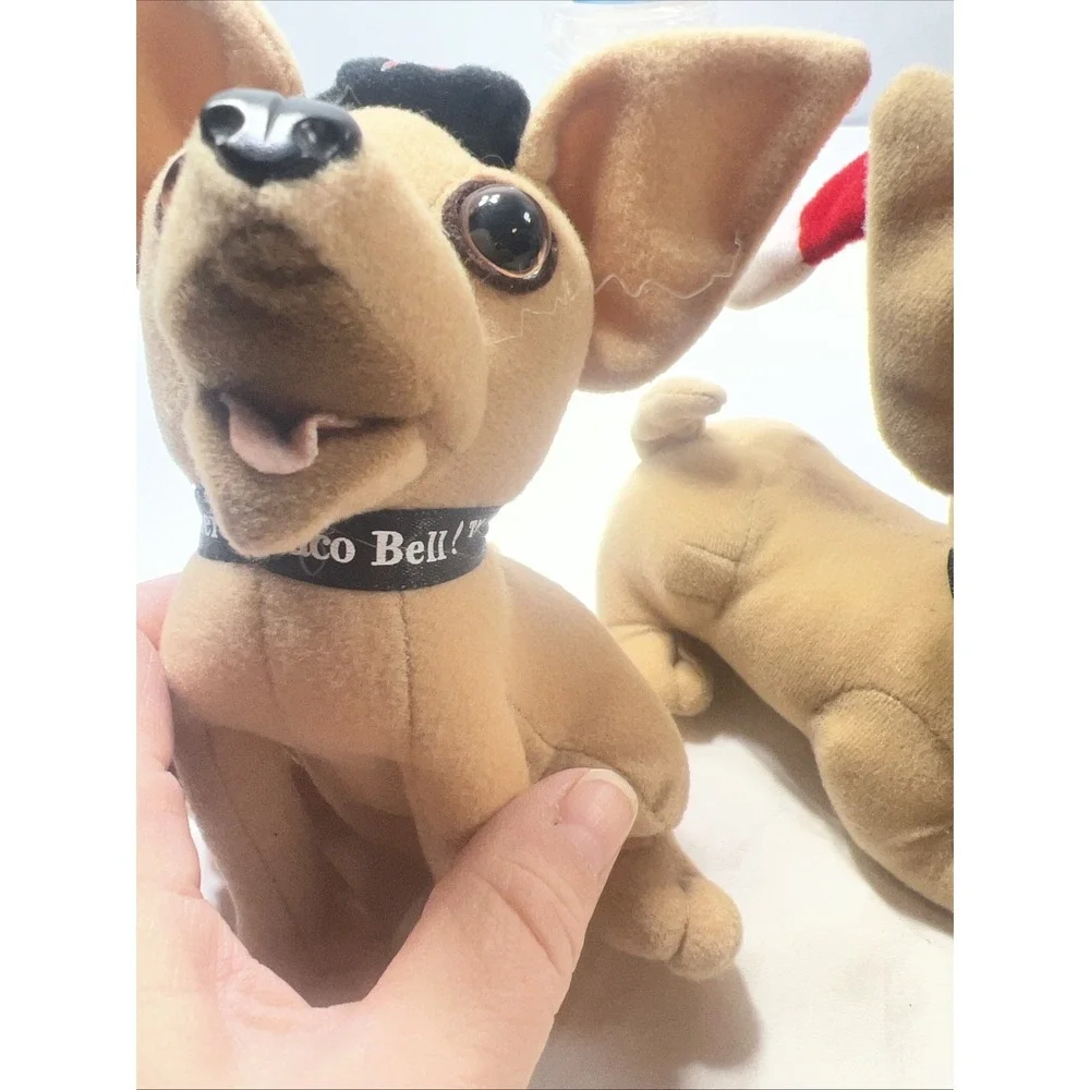 Taco Bell Chihuahua Bundle Lot - Non Working 1990s Yo Quiero
